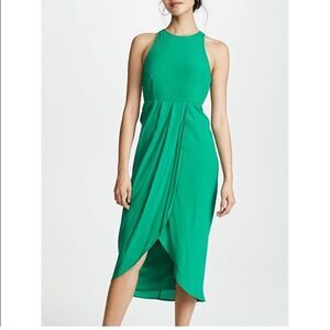 Yumi Kim emerald‎ green midi dress